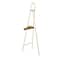 63" Gold Metal Arched Foldable 2-Tier Display Easel with Vine Emblem